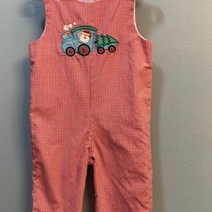 Super cute smocked Santa